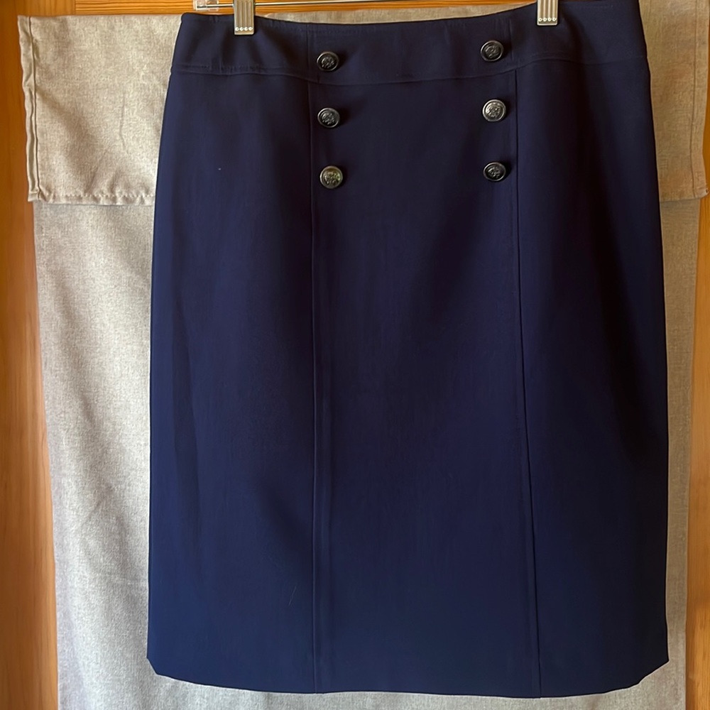 Longer pencil skirt